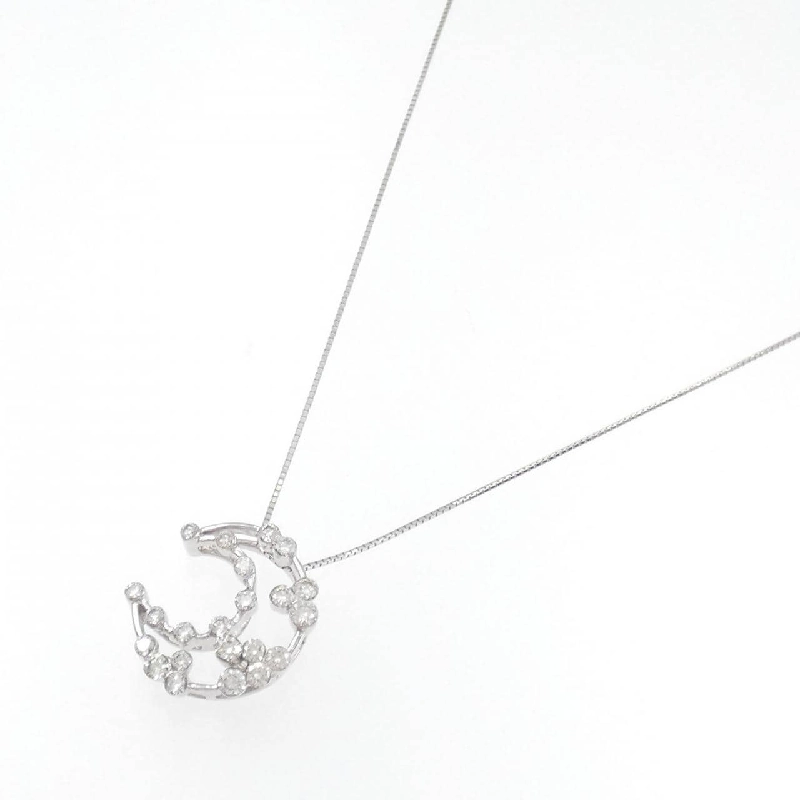 K18WG Dây chuyền kim cương 0.95CT - Hàng hiệu Chính hãng 862002