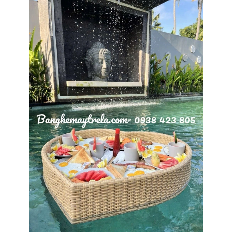 Khay đồ ăn nổi hồ bơi 506669