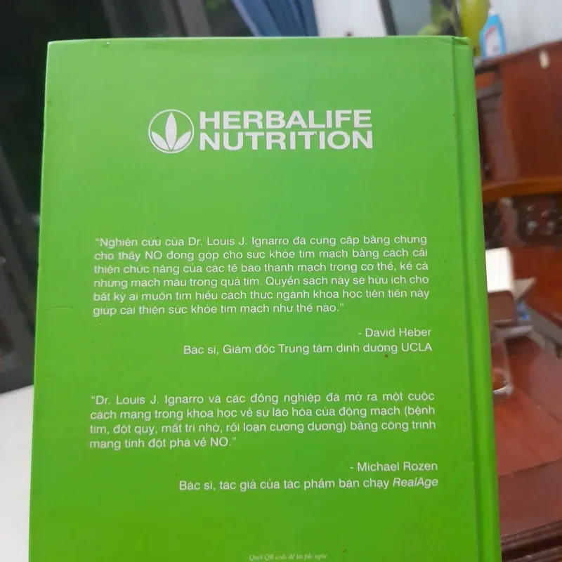 Dr. Louis J. Ignarro - KHÔNG CÒN BỆNH TIM (giải Nobrl Y học) 573461