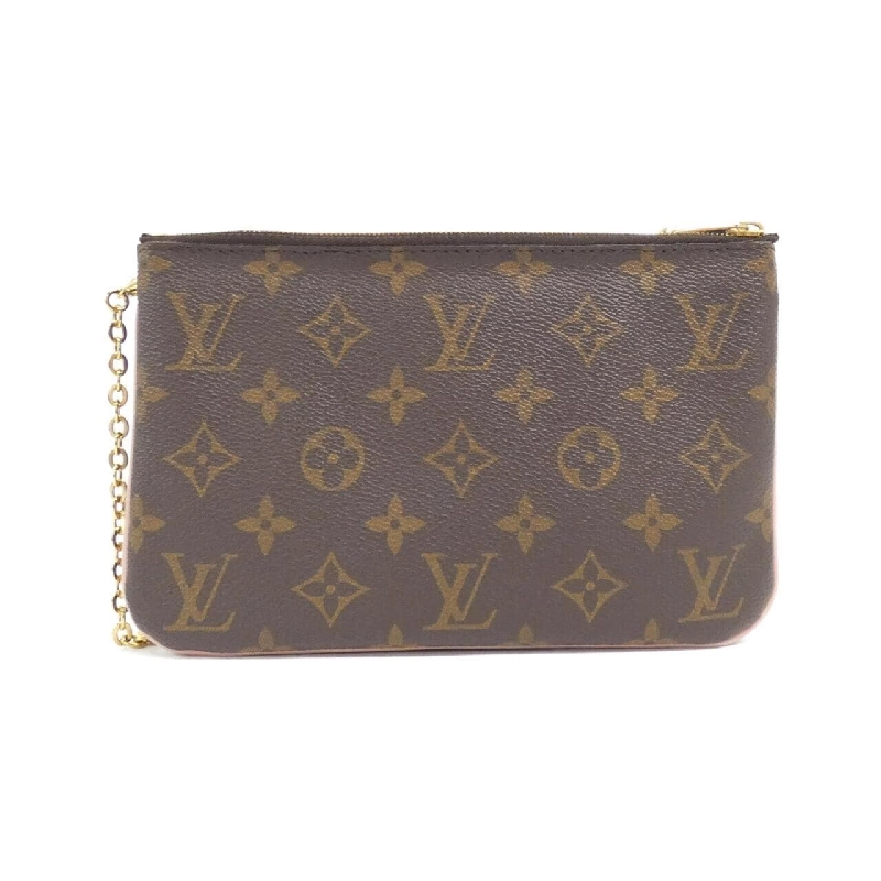 Túi đeo chéo Louis Vuitton Monogram (Flower) Pochette Double Zip M63905 - Hàng hiệu Chính hãng 767431
