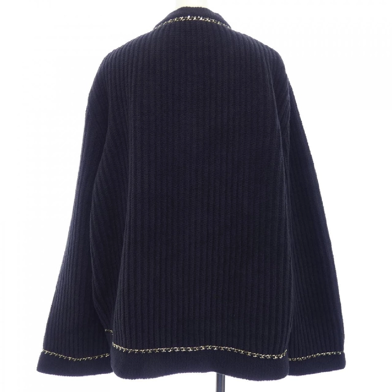 【Mã giảm giá】Áo khoác không cổ CHANEL 639847