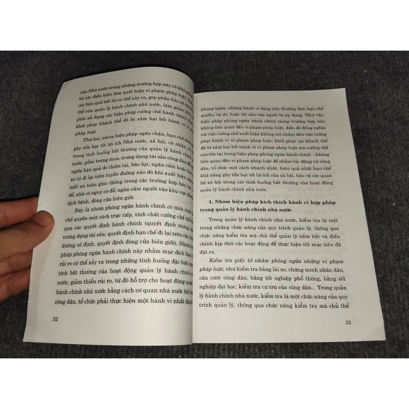 BIỆN PHÁP PHÒNG NGỪA HÀNH CHÍNH. LÝ LUẬN VÀ THỰC TIỄN 992987