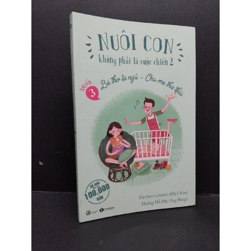 Nuôi con không phải là cuộc chiến 2 quyển 3 mới 80% bẩn nhẹ 2023 HCM1410 Hachun Lyonnet - Hương Đỗ MẸ VÀ BÉ 917018