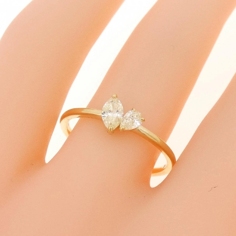 Nhẫn kim cương K18YG 0.30CT - Hàng hiệu Chính hãng 859117