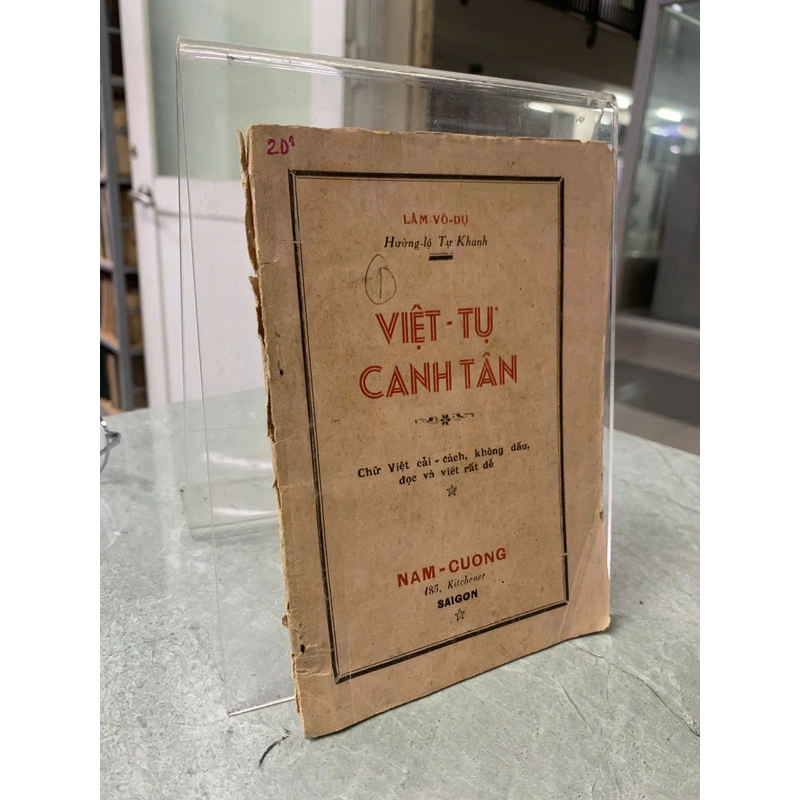 VIỆT TỰ CANH TÂN - LÂM VÕ DỤ 519459