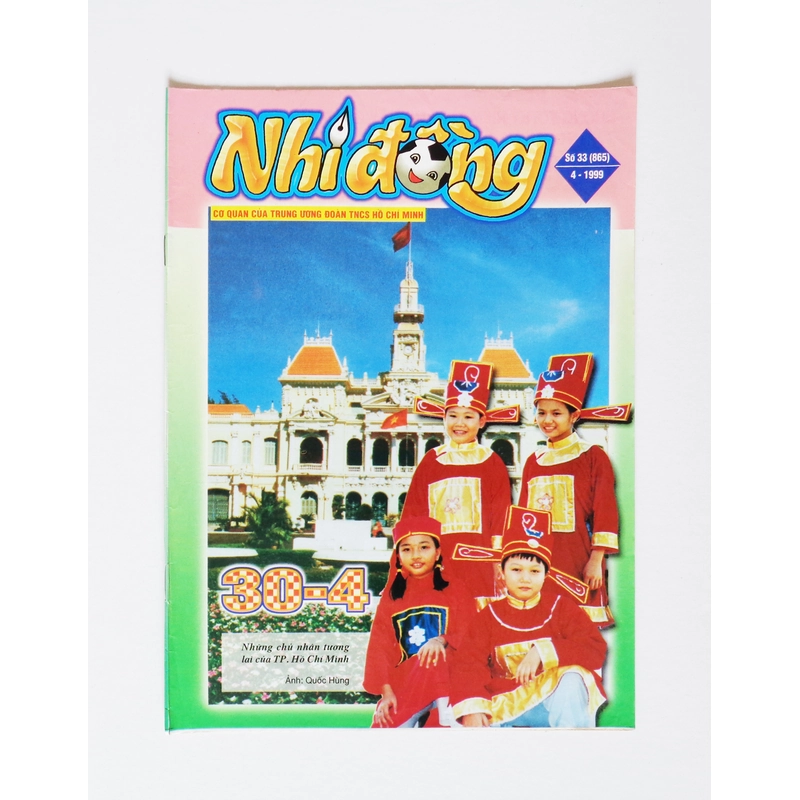 Báo Nhi đồng của TNCS Hồ Chí Minh xưa (Số 865 - Năm 1999) 8013