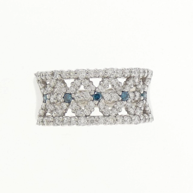 Nhẫn kim cương K18WG 0.60CT 672497