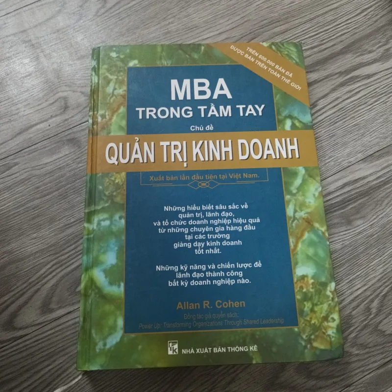 MBA Trong Tầm Tay Chủ Đề Quản Trị Kinh Doanh- Allan R. Cohen 750125