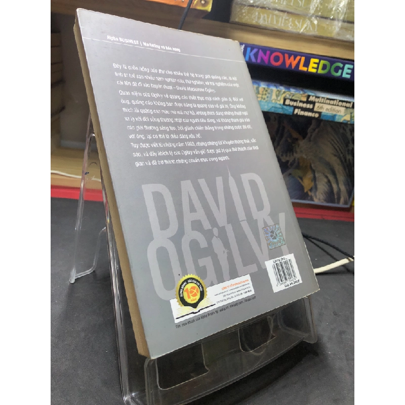 Lời tự thú của một bậc thầy quảng cáo 2015 mới 75% ố vàng David Ogilvy HPB2306 SÁCH KỸ NĂNG 450995