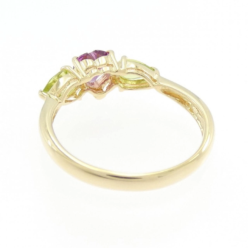 Nhẫn Garnet Hình Trái Tim K18YG - Hàng hiệu Chính hãng 852845