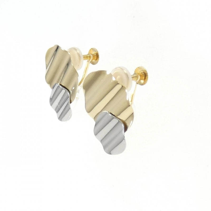 K18YG/PT900 Bông tai - Hàng hiệu Authentic 874386