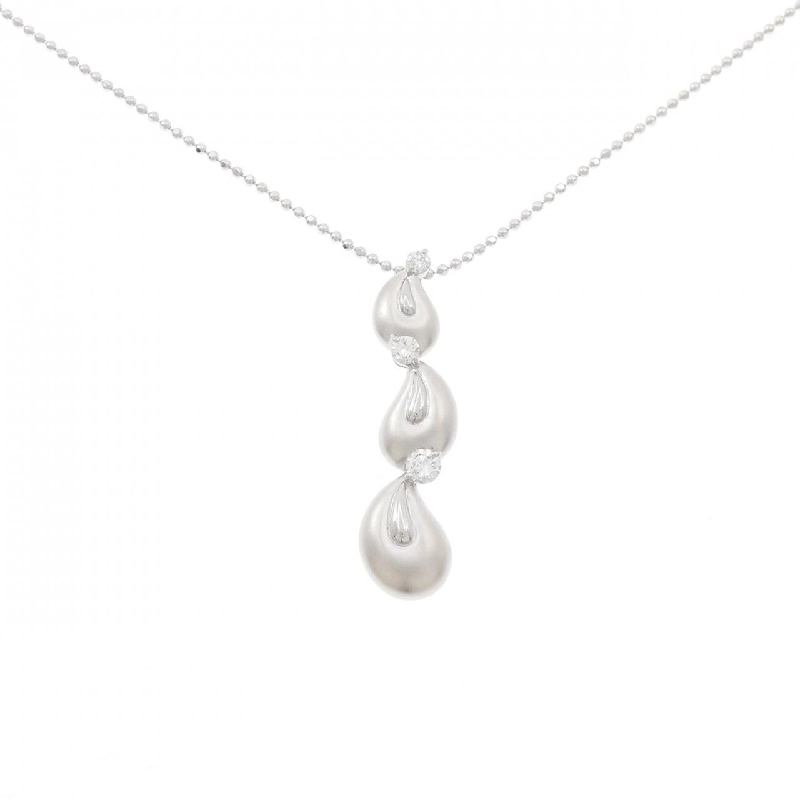 K18WG Dây chuyền kim cương 0.22CT - Hàng hiệu Chính hãng 860161