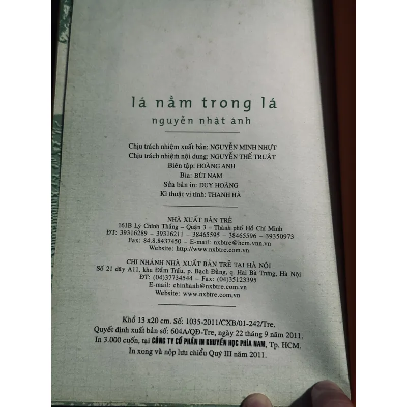 Combo 2c Nguyễn Nhật Ánh bìa cứng (đọc mô tả) 706695