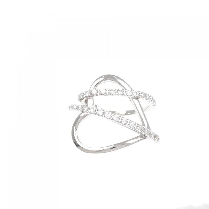 Nhẫn kim cương hình trái tim K18WG 0.30CT 670932