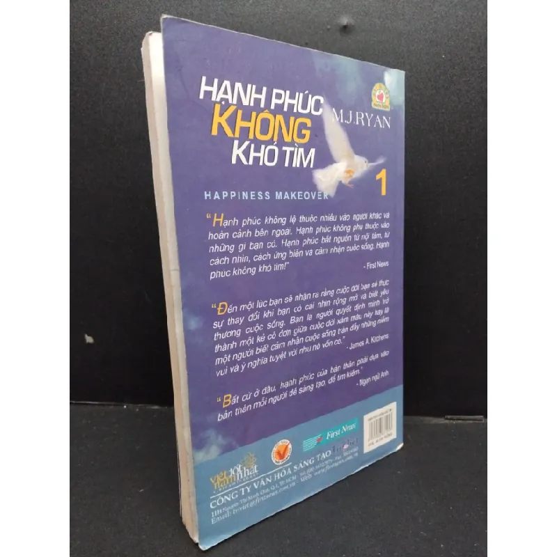 [Phiên Chợ Sách Cũ] Hạnh Phúc Không Khó Tìm 1 - M. J. Ryan 0901 403394