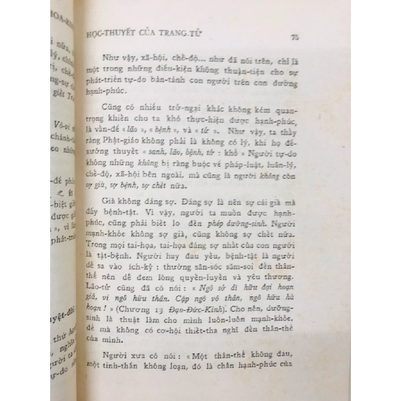 Trang tử nam hoa kinh - Nguyễn Duy Cần ( bản đóng bìa còn bìa gốc ) 125914