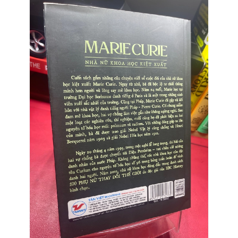 Nhà nữ khoa học kiệt xuất 2022 mới 90% Marie Curie HPB1605 SÁCH KỸ NĂNG 351977