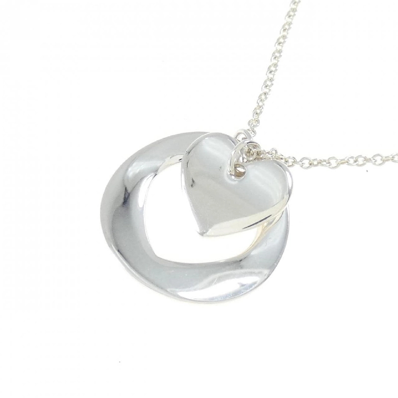 Dây chuyền hình trái tim Double Stencil Tiffany - Hàng hiệu Authentic 845887