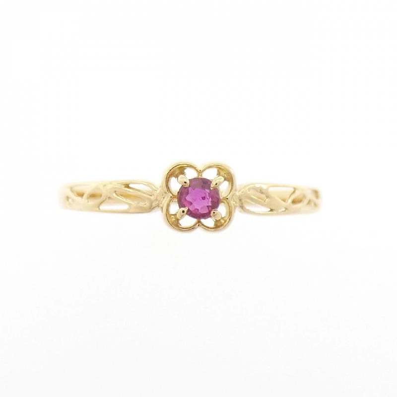 Nhẫn Ruby K18YG 0.084CT - Hàng hiệu Chính hãng 854253