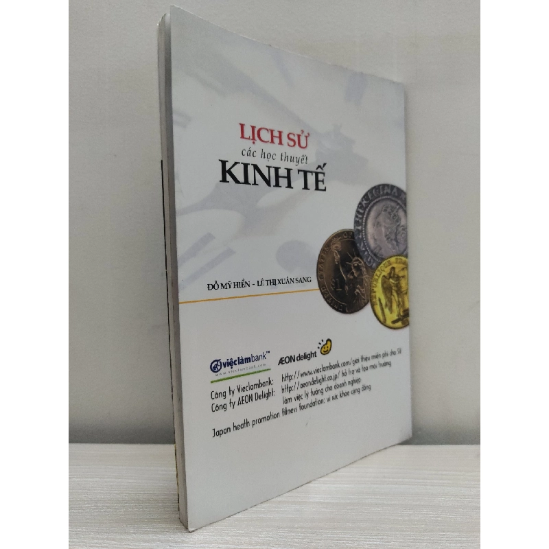 [Phiên Chợ Sách Cũ] Lịch Sử Các Học Thuyết Kinh Tế (2012) - Đỗ Mỹ Hiền, Lê Thị Xuân Sang S2101 799820