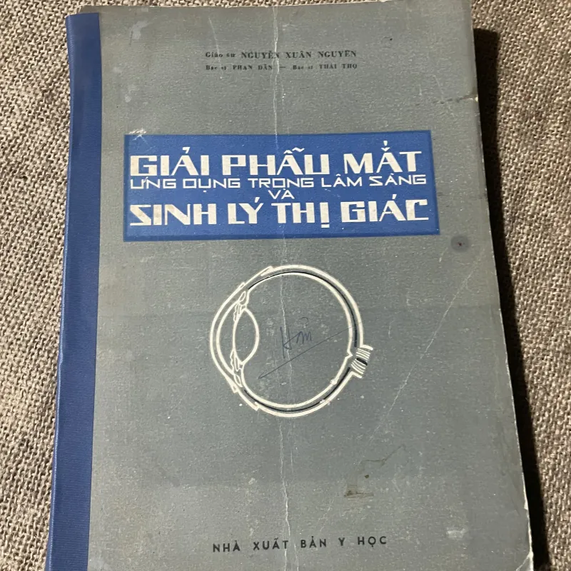 GIẢI PHẨU MẮT ỨNG DỤNG TRONG LÂM SÀNG VÀ SINH LÝ THỊ GIÁC - sách khổ lớn  750162