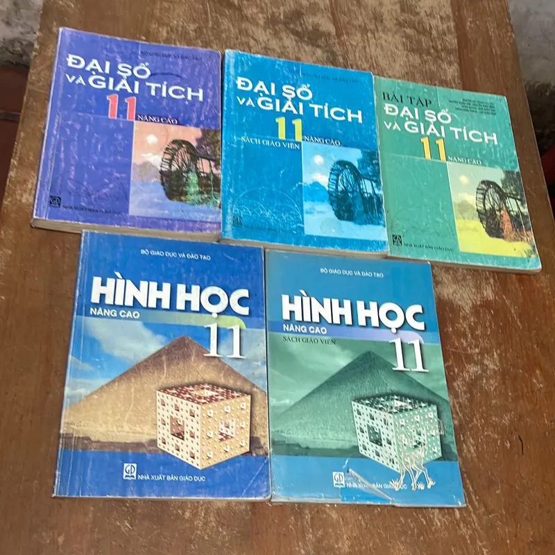 Bộ sách TOÁN 11 NÂNG CAO - 5 cuốn 733785