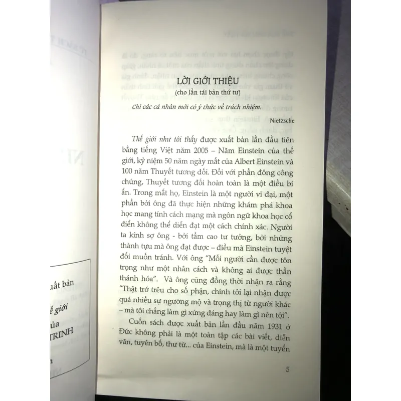 Albert Einstein - Thế giới như tôi thấy 700601