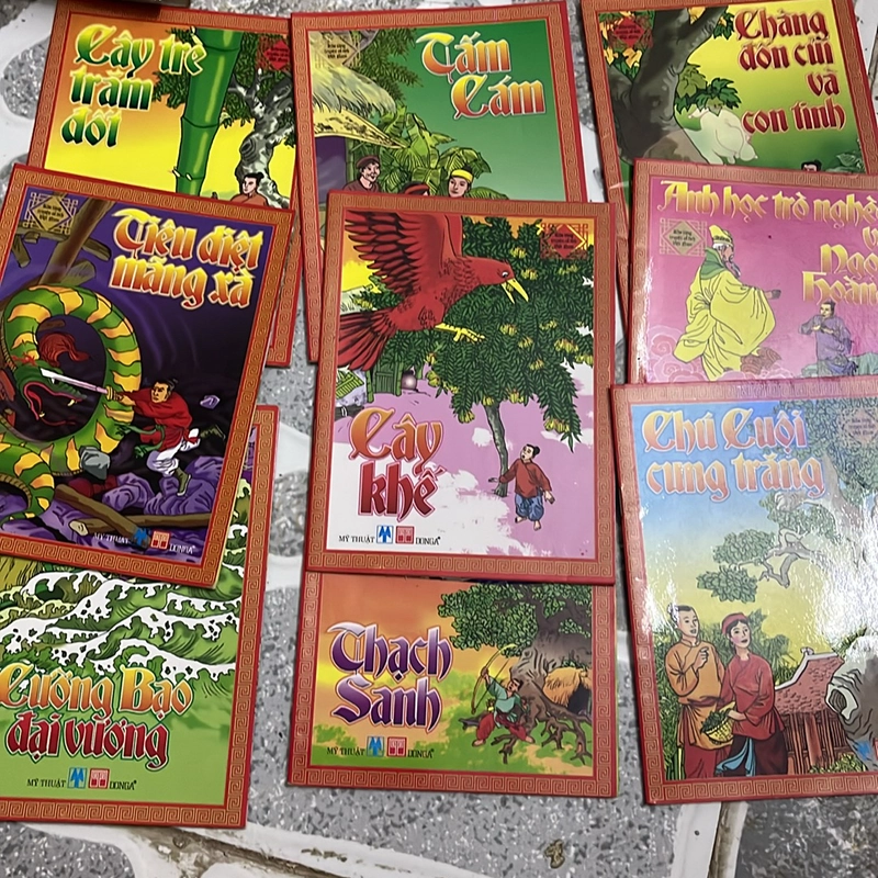 Truyện tranh Cổ tích Việt Nam combo 9 cuốn 517766