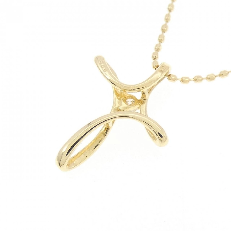 K18YG Dây chuyền kim cương 0.02CT - Hàng hiệu Authentic 856590