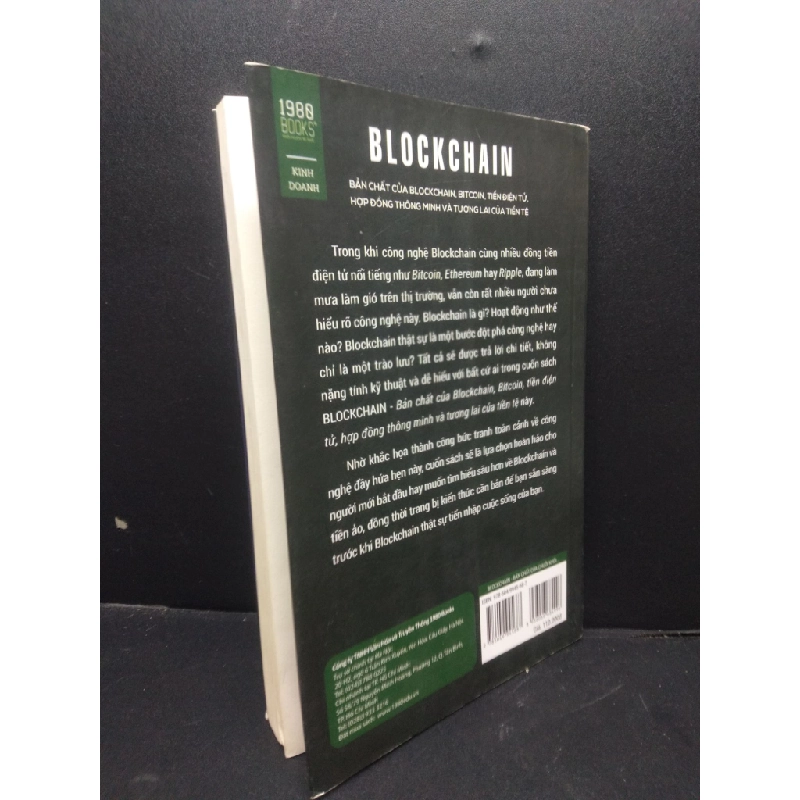 Blockchain Bản Chất Của Blockchain, Bitcoin, Tiền Điện Tử, Hợp Đồng Thông Minh Và Tương Lai Của Tiền Tệ mới 80% ố nhẹ nếp gấp 2020 HCM2405 Mark Gates SÁCH KINH TẾ - TÀI CHÍNH - CHỨNG KHOÁN 154245