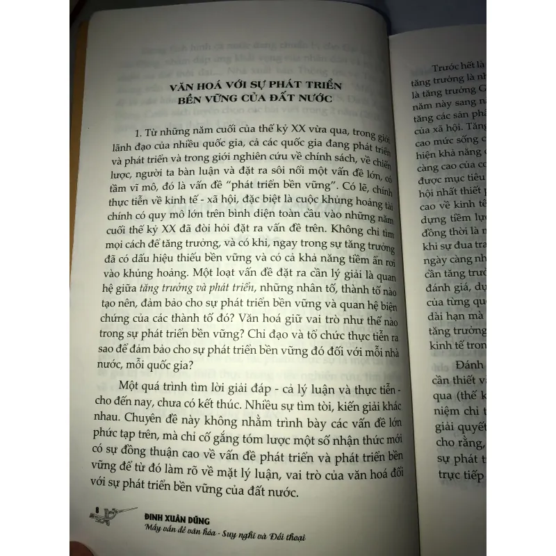 Mấy vấn đề Văn hoá suy nghĩ và đối thoại  761959