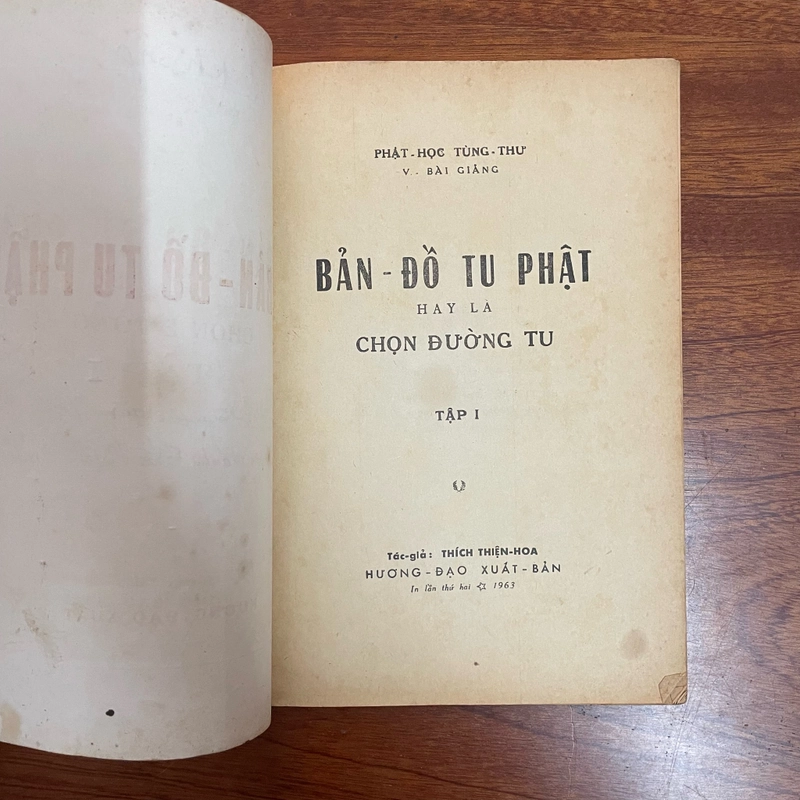 II Phật Học Tùng Thư: Bản Đồ Tu Phật _ Chọn Đường Tu (Tập 1) - Thích Thiện Hoa - 1963 474785