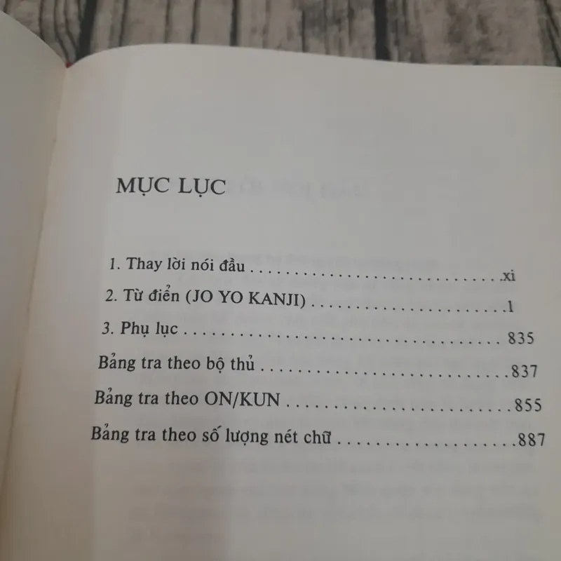 Từ điển Nhật Việt. Có chỉ dẫn cách viết chữ Hán, đọc ON/KUN phiên âm La Tinh 590598