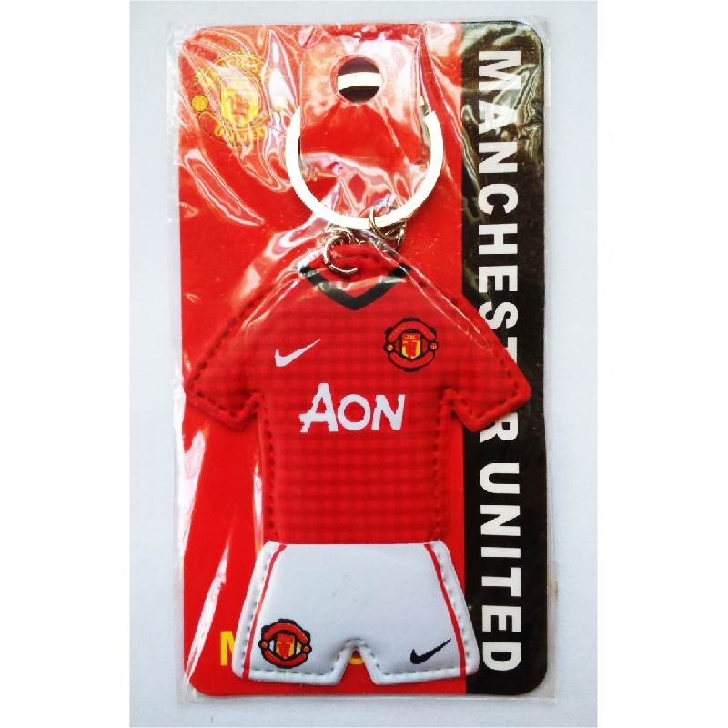 Móc Khóa Dạng Áo Thi Đấu CLB Manchester United hoài niệm thời còn Nike tài trợ áo đấu 7951