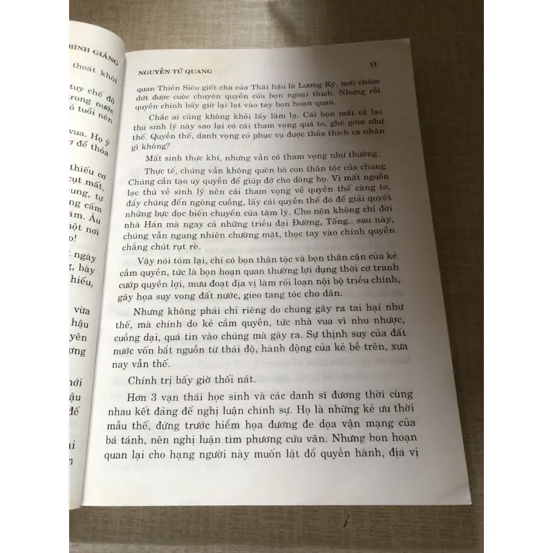 Tam quốc bình giảng-Nguyễn Tử Quang 993275