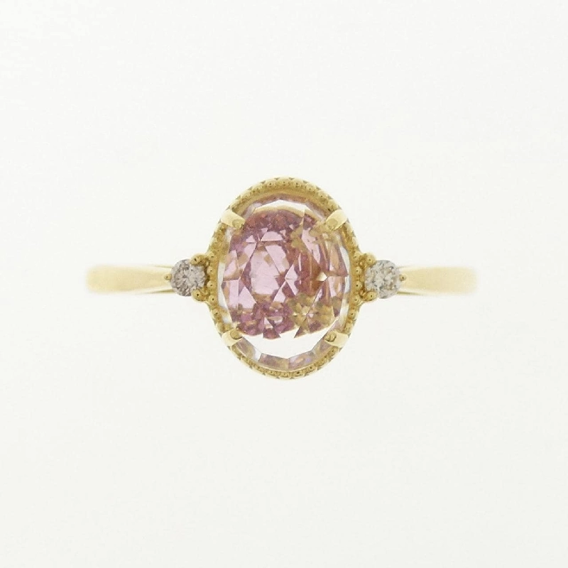 Nhẫn đá màu K18YG - Hàng hiệu Authentic 852520