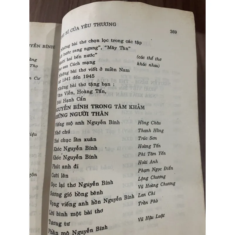 NGUYỄN BÍNH THI SĨ CỦA YÊU THƯƠNG  689823