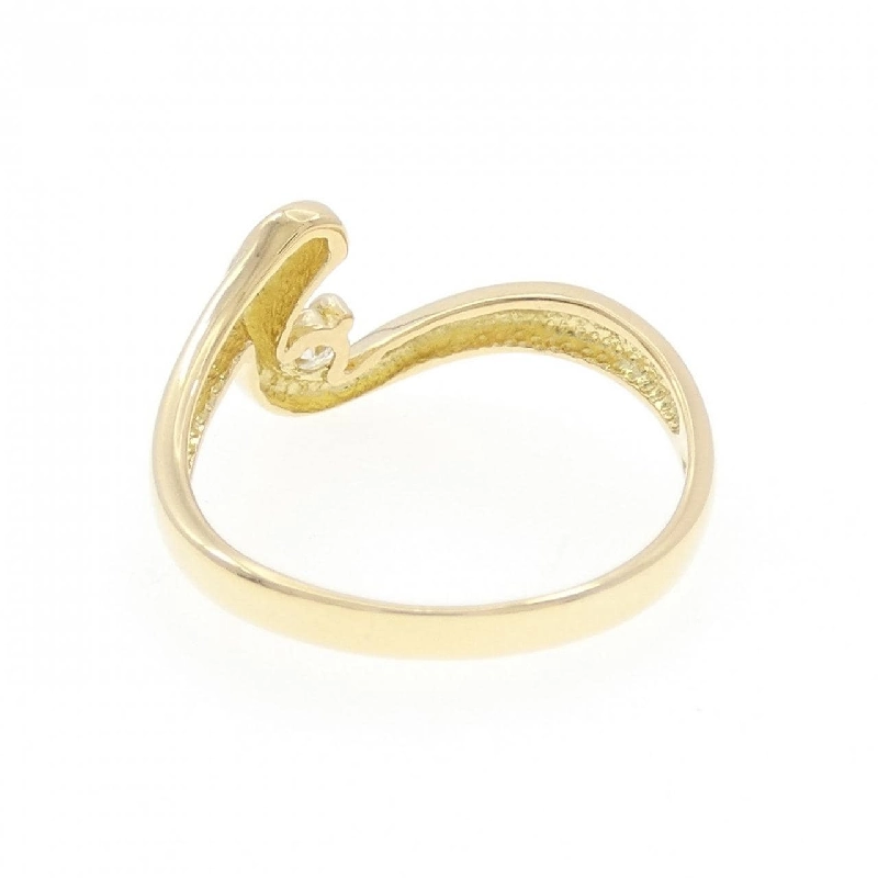 Nhẫn kim cương K18YG 0.10CT - Hàng hiệu Chính hãng 848023