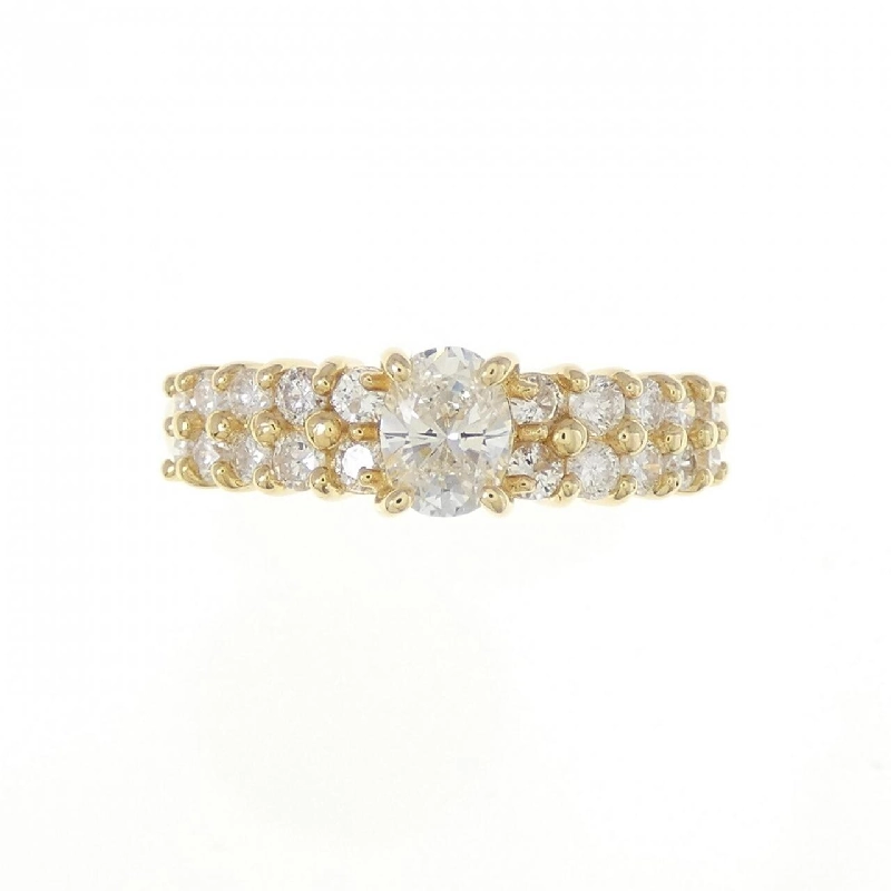 Nhẫn kim cương K18YG 0.40CT 672141