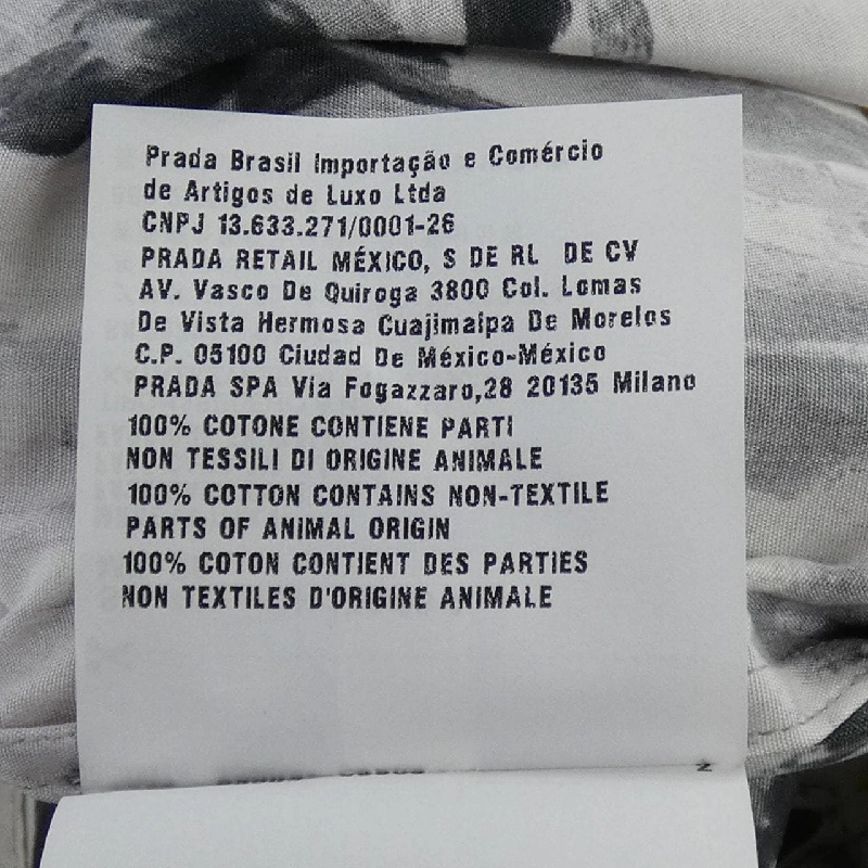 Áo sơ mi PRADA P497B S172 1PF4 - Hàng hiệu Chính hãng 774263