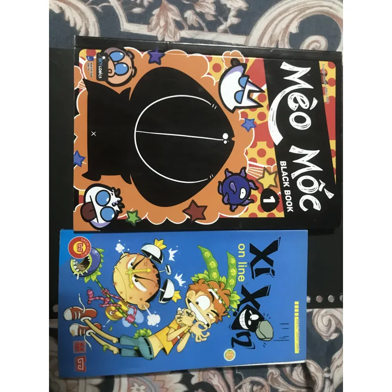 Compo 2 cuốn truyện tranh Mèo móc & Xí xọn 719721