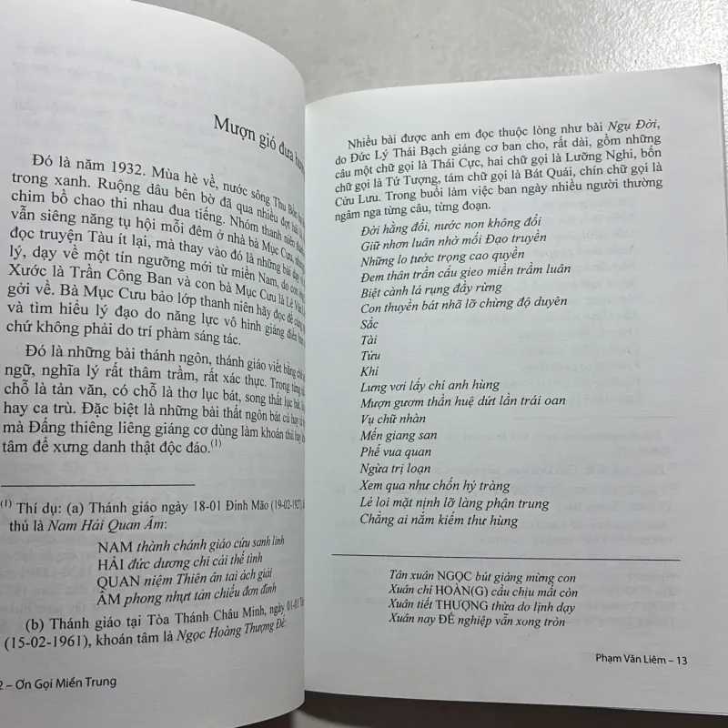 Ơn gọi miền Trung - Phạm Văn Liêm 756246