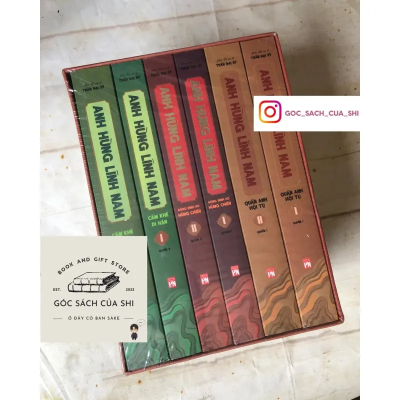 Boxset Anh Hùng Lĩnh Nam - Trần Đại Sỹ 745408