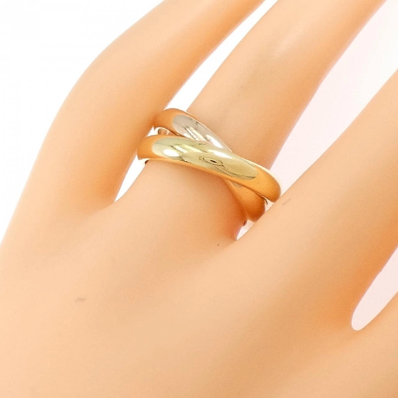 Nhẫn K18YG/K18PG - Hàng hiệu Authentic 855210