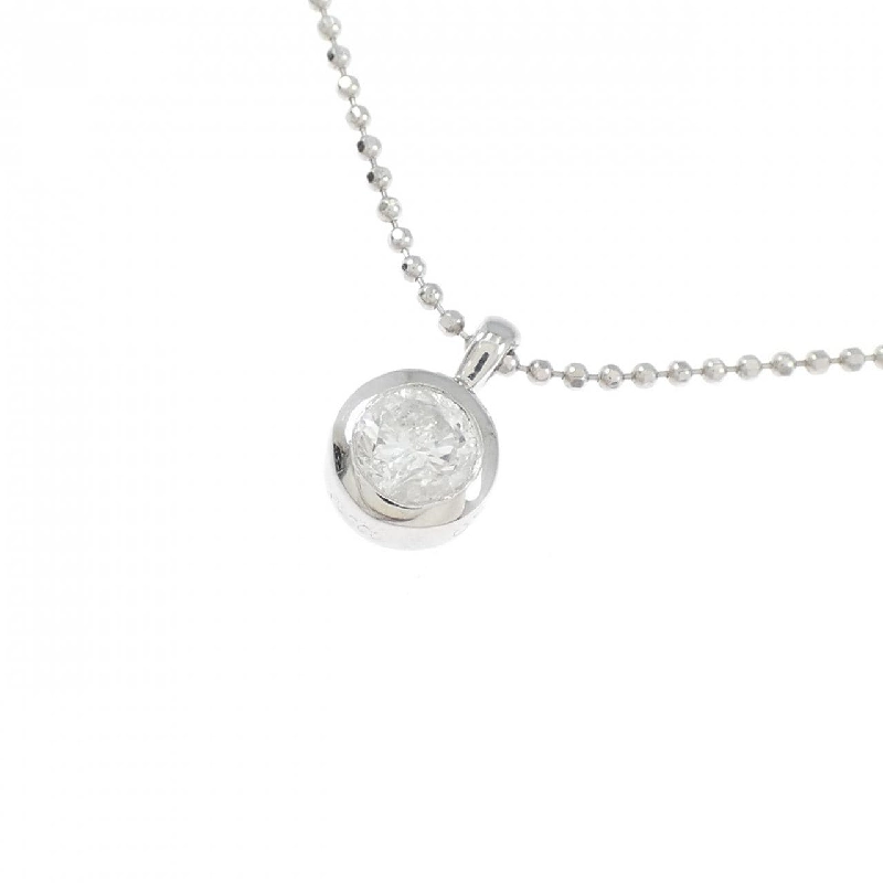 Dây chuyền kim cương Solitaire PT900/PT850 0.37CT - Hàng hiệu Chính hãng 858208