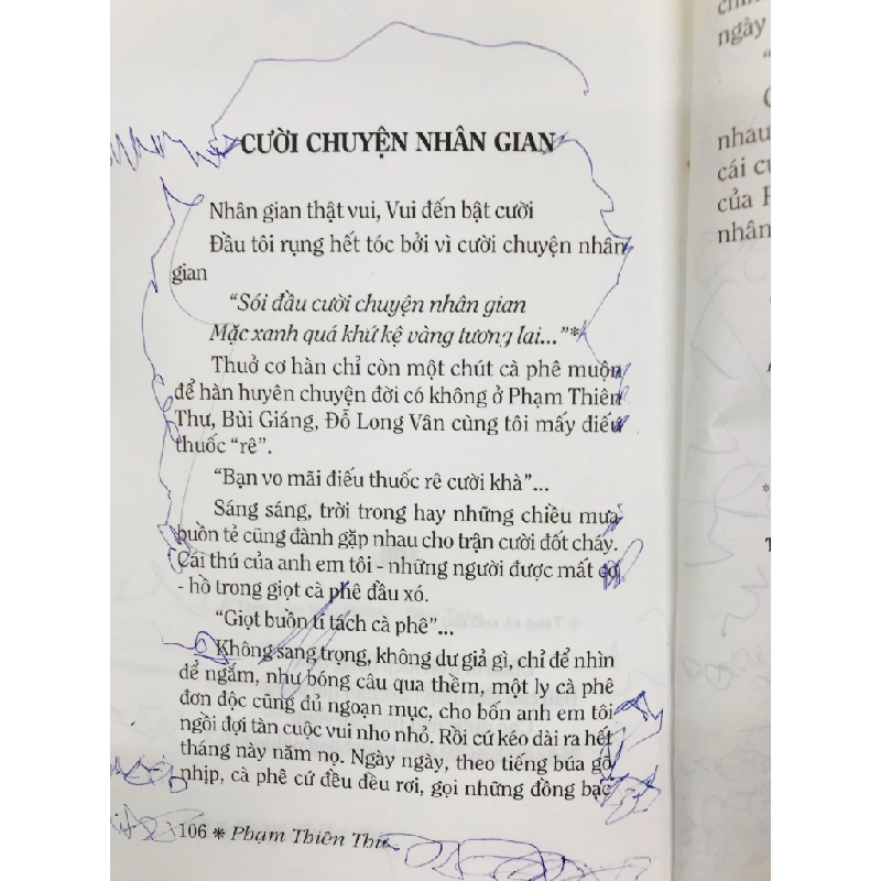 Nhân Gian - Phạm Thiên Thư ( thơ ) sách có phụ bản màu đẹp 125376