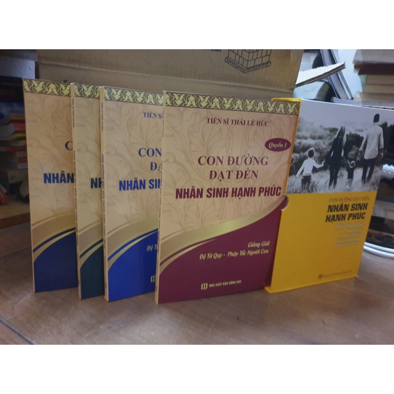 Nhân Sinh Hạnh Phúc Bộ 04 quyển  (TS Thái Lê Húc) 479716