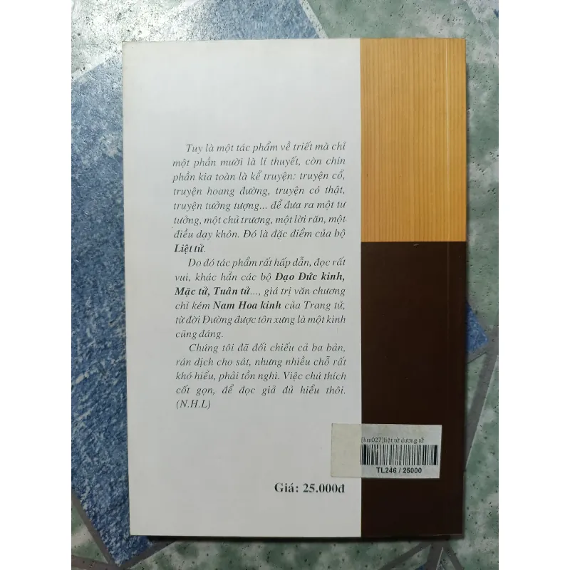 Liệt Tử Dương Tử - Nguyễn Hiến Lê 975941