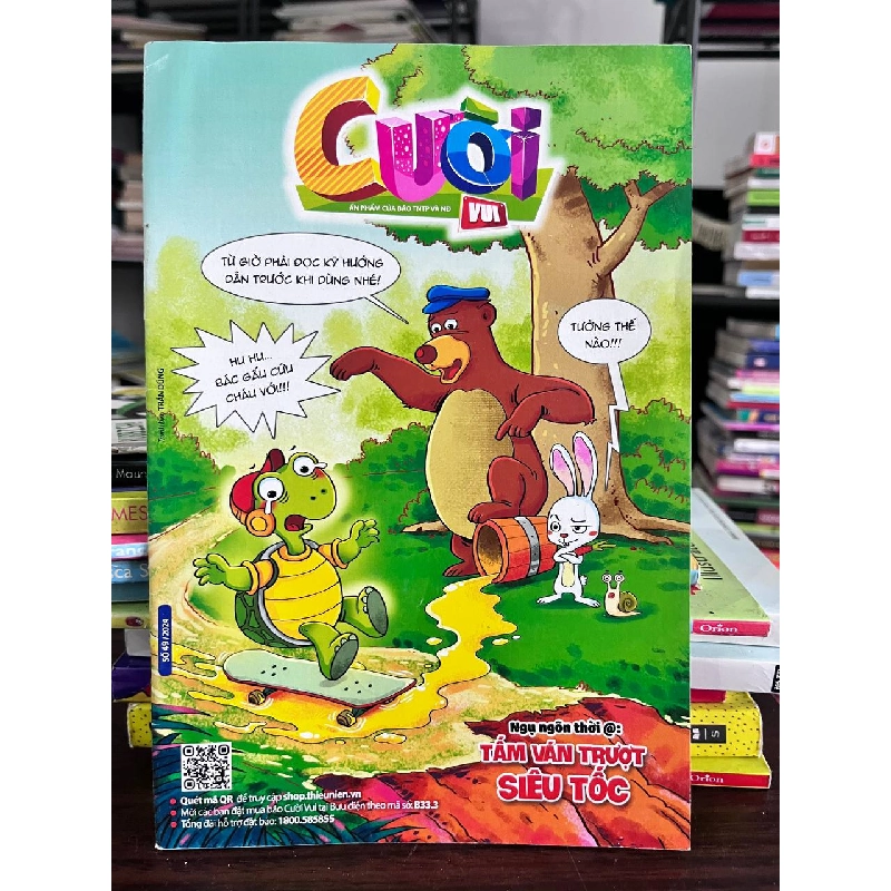 Cười - Ngụ Ngôn Thời @: Tấm Ván Trượt Siêu Tốc - Trần Dũng (tranh bìa) 936202