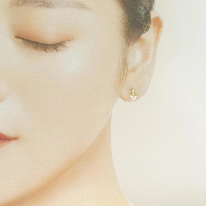 K18YG Bông tai kim cương 0.31CT - Hàng hiệu Chính hãng 870082